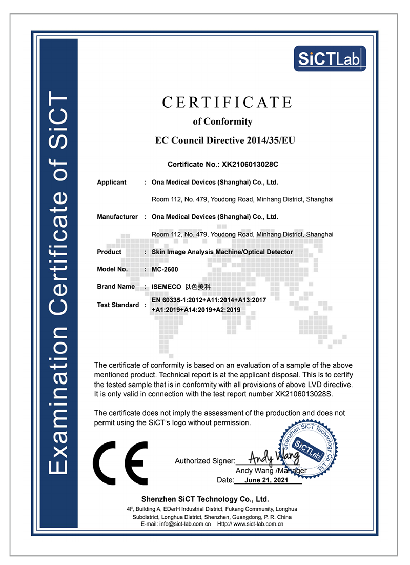 Certificado LVD-CE