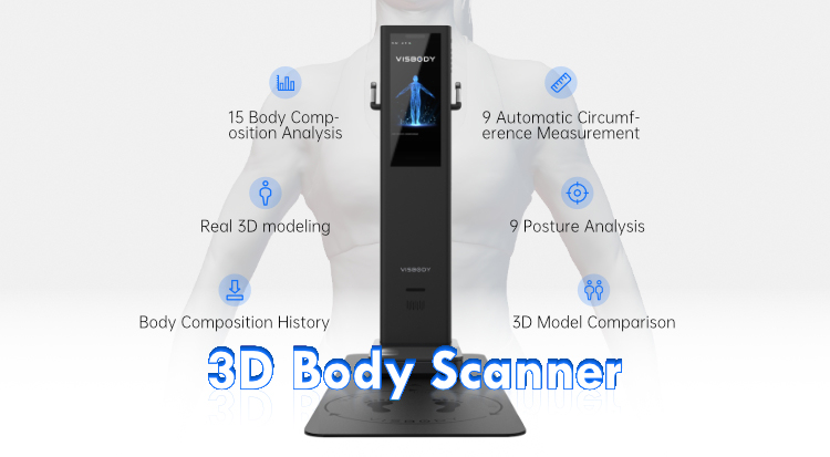 Meiceti 3D kehaskanneri kehaanalüsaator 1