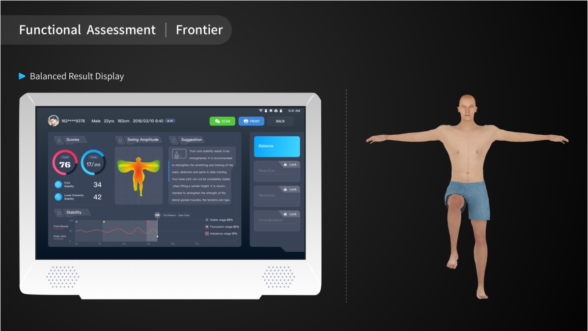 Meicet X-one 3D Body Composition Analyzer 9