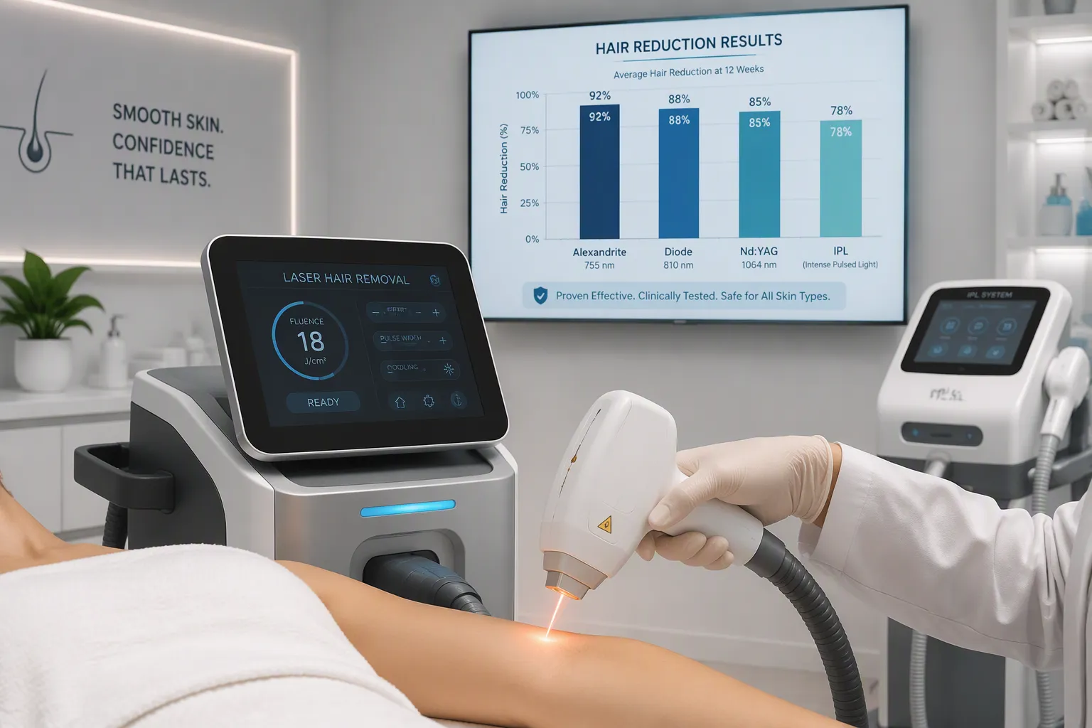 Laser hair removal