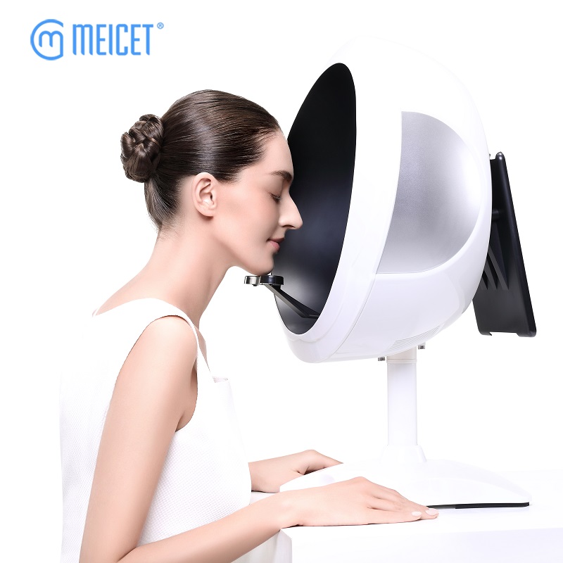 China Wholesale Online Skin Analysis Pricelist –  Most Advanced Mirror Skin Analysis Machine Facial Skin Analyzer System Price Cheap Type Analyseur De Peau Analizadores Faciales – Meicet