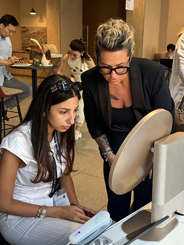 MEICET Showcases AI Skin Analyzer1