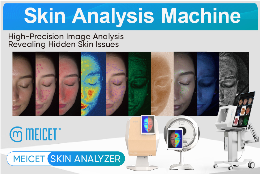 Máquina de análisis de piel para el cuidado de la piel
