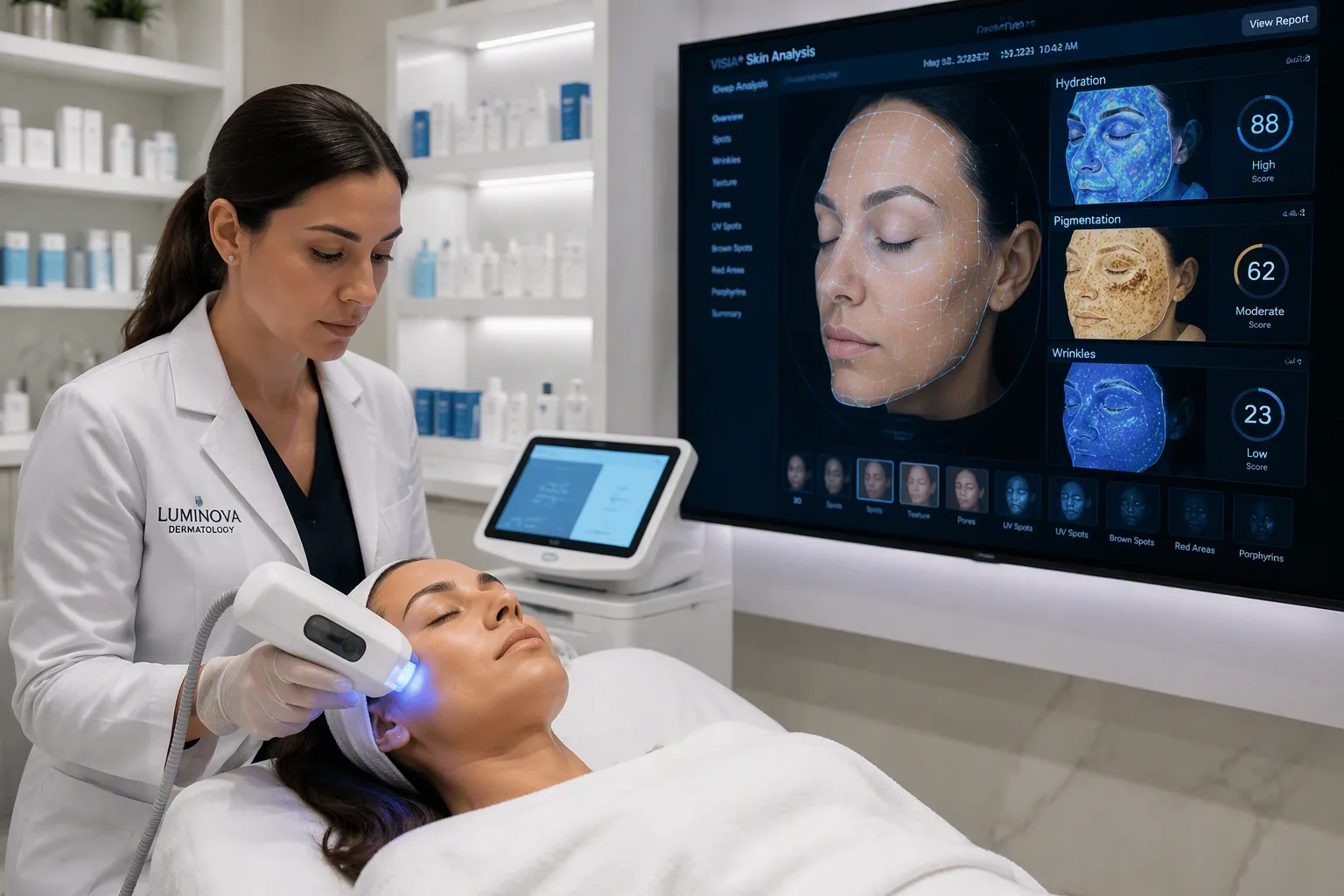 accurate, repeatable skin analysis