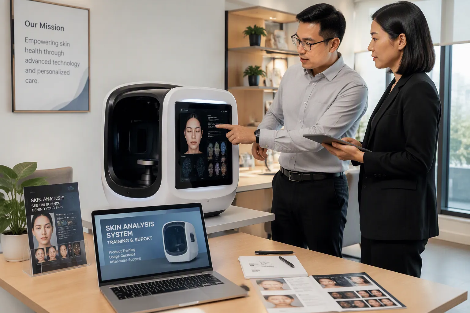 skin analysis machines