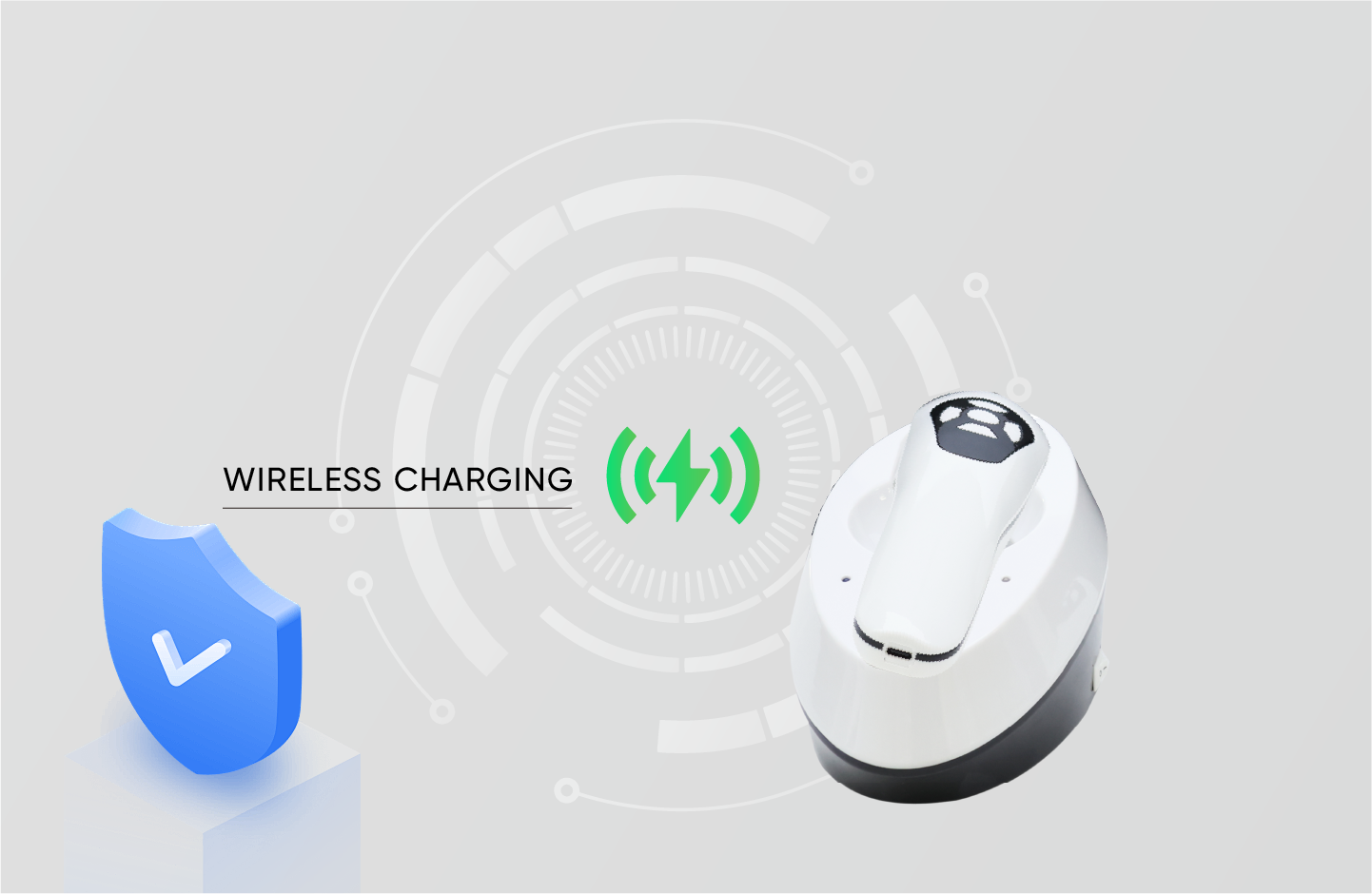 Unique 2-in-1 Detachable Design, Complens Wireless Charging Technology