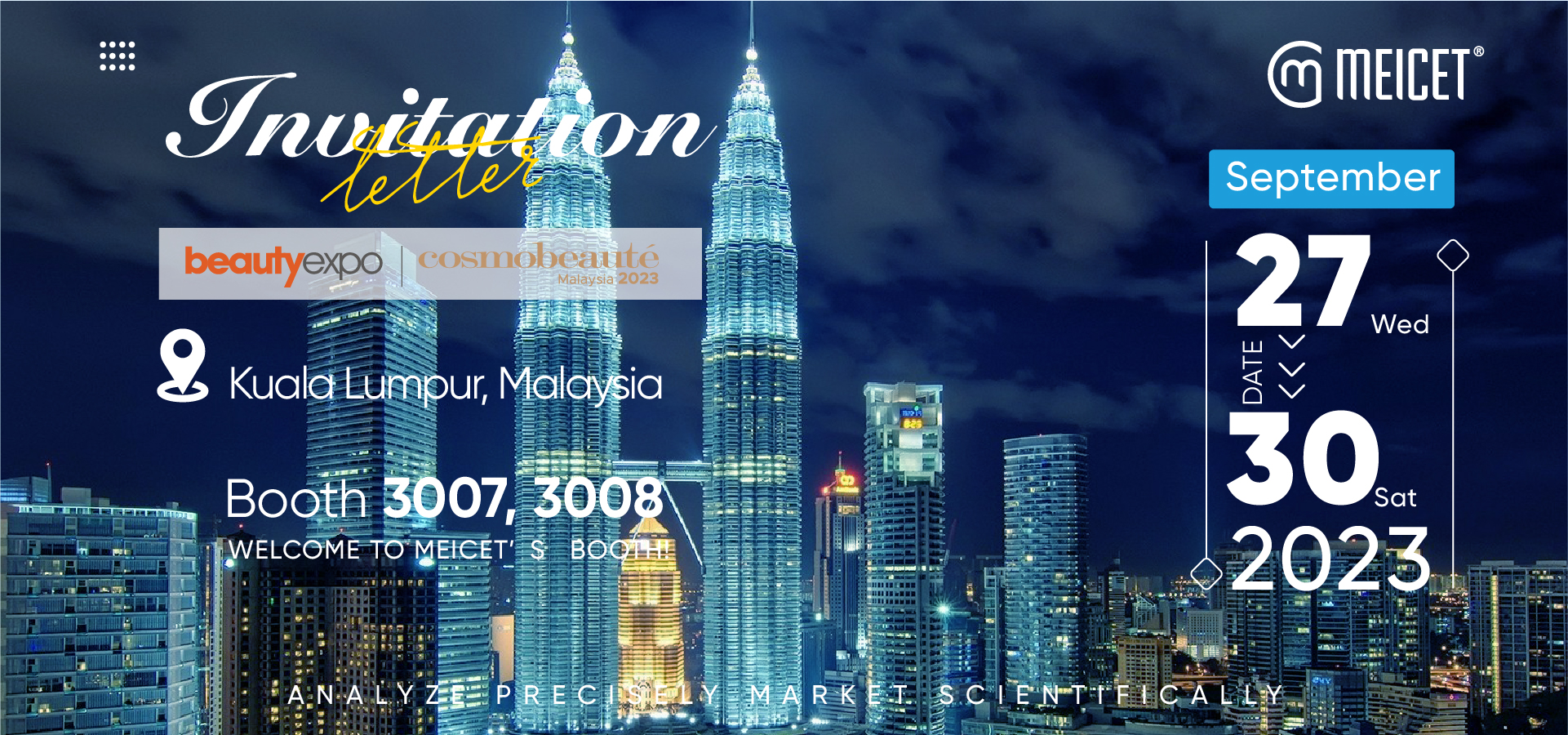 Grand dedicatio beautyexpo in Kuala Lumpur, Malaysia